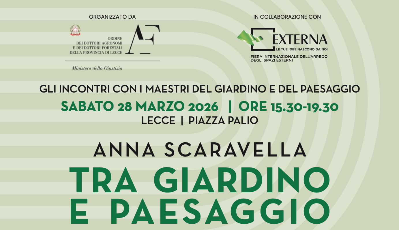Tra Giardino e Paesaggio: Incontro con Anna Scaravella a Externa 2026